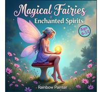 Magical Fairies & Enchanted Spirits: A Fantasy Coloring Book: 47 Whimsical Fairies, Angels, and Magical Creatures to Color for Kids Ages 4-12