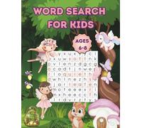 Magical Fairies Word Search for Kids Ages 6-8: A Fun and Enchanting Activity Book