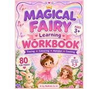Magical Fairy learning Workbook for Kids Ages 3-5: Tracing, Colouring, Counting & Fun Learning Activities