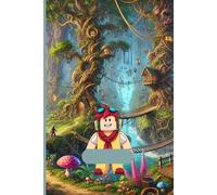 Magical Fantasy Notebook, Lined Journal with Enchanted Forest Art, 6x9, 100 Pages: Aesthetic Writing Notebook with a Fantasy Inspired Cover, Perfect for School, Notes, and Creative Journaling