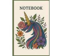 Magical Floral Unicorn Notebook: Perfect for Students, Women, Teens & Adults for Writing, Planning, and Note-Taking. A Cute 6x9" Lined Journal with To-Do List Pages