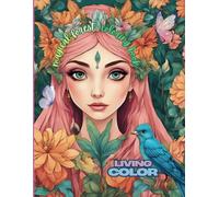 Magical Forest Coloring Book: Color beautiful elves, druids and phantasy landscapes and take an adventure into Magical Forest