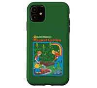Magical Garden 420 Sarcastic Retro Vintage Funny Adult Humor Custodia per iPhone 11