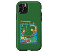 Magical Garden 420 Sarcastic Retro Vintage Funny Adult Humor Custodia per iPhone 11 Pro