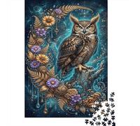 Magical GufoPuzzle 1000 Pezzi Cartone Spesso Allenamento Cognitivo Steampunk Miglioramento Memoria Anziani, Tempo Libero, 52x38cm/1000pcs