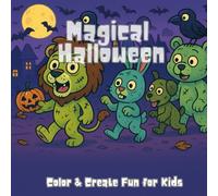 Magical Halloween Coloring Book For Kids