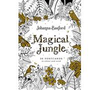 Magical Jungle: 36 Postcards to Colour and Send: Basford Johanna