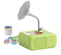 Magical Kids Phonograph with 96+8 Cards | Storytelling Music Player Ideal Treat Gift for 3-6 Year Old Boys & Girls | Screen-Free Educational Toy (#4)