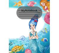 Magical Mermaid Dreams: A Whimsical Mermaid Journal for Kids, Teens & Mermaid Lovers: Cute Low-Content Writing Notebook • 120 Pages • Perfect for Doodling, Journaling & Creative Thoughts