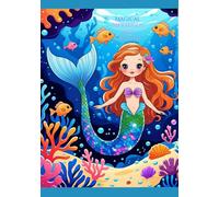 Magical Mermaids and Friends: Coloring Book