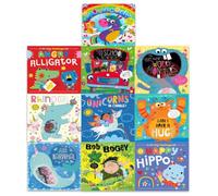 Magical Monster Make Believes Ideas 10 Books Collection Set (Time For School ... No Worries, The Very Hungry Worry Monsters, Angry Alligator, Can I Have A Hug?, Unicorns in Charge, Rhinocorn & More)