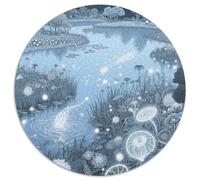 Magical Plants Jigsaw Puzzle Impossibili 1000Pcs Magical foresta Decorazione Per La Casa. Rilassamento E Intelligence Per Adulti E Ragazzi Da 14 Anni 1000pcs (67.5x67.5cm)