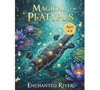 Magical Platypus Coloring Book for Kids Ages 4-8: Enchanted River: Fantasy Nature Activity Book | Cute Animal, Water Lilies, and Glowing Fireflies Pages for Boys and Girls