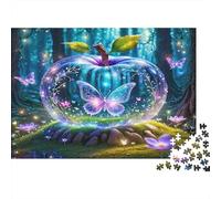 Magical Pumpkin Glow_1 Puzzle impossibile, sfida per adulti, gioco educativo, 1000 pezzi, opera d'arte per adulti e bambini dai 12 anni in su, 70 x 50 cm/1000 pezzi