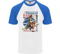 Magical Ramen Noodles Strega Halloween Uomo S/S Maglietta Baseball