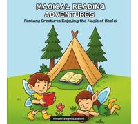 MAGICAL READING ADVENTURES: Fantasy Creatures Enjoying the Magic of Books
