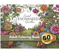 Magical Secret Garden Adventure adult coloring book