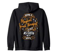 Magical Speech Therapist - Super Speech Therapist Christmas Felpa con Cappuccio