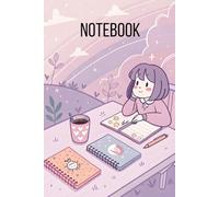 Magical Study Vibes: A Softcore Anime Notebook: 160 Pages | 6x9 in | Lined Paper | Perfect for Notes, Doodles, and Daily Journaling