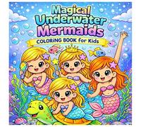 Magical Underwater Mermaids: 22 Adorable Underwater Coloring Pages for Creative Kids
