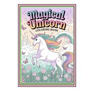 Magical Unicorn Coloring Book: A Magical Coloring Adventure for kids