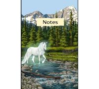Magical Unicorn Pocket-Notebook: Small Lined notebook for on the go thoughts, reminders and notes.