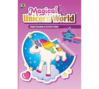 Magical Unicorn World Jumbo Coloring Activity with Poster and Stickers