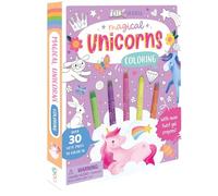 Magical Unicorns Coloring: With 5 Neon Twist-up Crayons