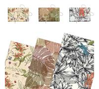 Magicamente Carta - Carta per Decoupage, Blister da 3 Fogli 68x99 cm, Carta Decorativa per Scrapbooking, Stampa Eco-Sostenibile, per tutti gli usi Creativi