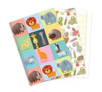 Magicamente Carta - Kit 2 Quaderni A4 con Rigatura Guidata 1,5 cm, Carta Italiana ad Alta Grammatura, Ideali per Scrittura Ordinata, Uso Scolastico o Quotidiano, Copertina Decorata, Made in Italy