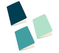 Magicamente Carta - Set 3 Quaderni A4 Interno Righe, Carta Italiana Alta Grammatura, Copertina Decorata Resistente, Ideali per Appunti, Diario o Scuola, Modello: Intono