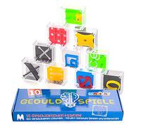 Magicat Set 10 Cubi Rompicapo Puzzle I Sviluppo delle Abilità Cognitive | Gadget Compleanno Bambini e Adulti Perfetti per Feste, Idee Regalo, Pignatta Compleanno e Pensierini Per Bambini Dopo Festa