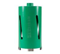 MAGICDSK FL92190 Corona/Foretto diamantata a saldatura laser professionale, Ø92mm, carotaggio max 160mm, attacco M16, taglio a secco/acqua: cemento armato, laterizi, graniti, pietra