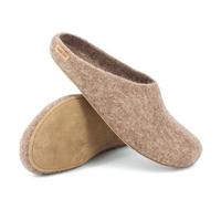 MagicFelt AR 713, Pantofole Unisex - Adulto, Marrone (Braun (Shetlandschaf 4856)), 39