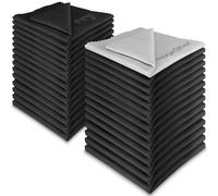 MagicFiber Panno in microfibra per la pulizia, confezione da 30, panno di alta qualità per occhiali, lenti, schermi e altro