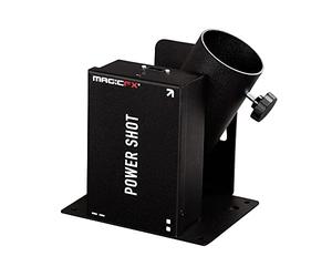 MagicFX Cannone per coriandoli - LED, 100W, 230V, DMX compatibilità, Nero, 16x12x16 cm