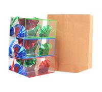 Magician Tricks Magic Paper Bag Appearing Flower Box | Magic Tricks Dream Bag Stage Illusion Magician Accessories for Magic Beginners, Magic Enthusiasts