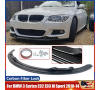 Magickit Fibra di Carbonio Look Paraurti Anteriore Splitter Per Il periodo 2010-2013 BMW E92 E93 LCI AK Stile M Sport Paraurti Anteriore Lip Spoiler Carbon Fiber Look
