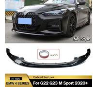 Magickit Fibra di Carbonio Look Stile Paraurti Anteriore Lip Spiltter Per BMW 2020-2023 G22 G23 430i M440i i4 Labbro Anteriore Splitter Spoiler