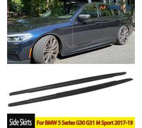 MagicKit Minigonne laterali colorate in fibra di carbonio per BMW Serie 5 G30 540i 550i F90 M5 Berlina 2017+ Carbon Fiber Look