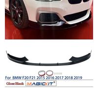 MagicKit Per BMW Serie 1 F20 F21 2015-2019 M Sport Paraurti Anteriore Labbro Inferiore Splitter Nero Anteriore Splitter Spoiler Labbro Accessori as shown