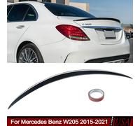 Magickit Spoiler posteriore nero lucido per 2015-2021 Mercedes Classe C W205 C300 Berlina Tronco posteriore Spoiler Ala Coda Tronco Ala