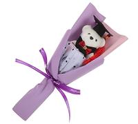 MAGICLULU 1 Bouquet per Laurea Decorazione Festiva con Fiori Scentiti per Feste Laurea Atmosfera Unica La Tua Celebrazione