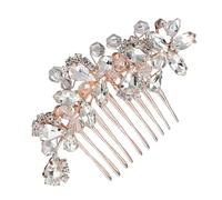 MAGICLULU 1 Pc Pettine Flacone Applicatore Con Copricapo Da Damigella D'onore Fermagli Per Le Donne Pettini Per Da Donna Copricapo Di Strass Accessori Nozze Sposa