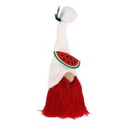 MAGICLULU 1 Pezzo Bambola Bambola Senza Volto Peluche Figurina Peluche Gnomi Imbottiti Bambola Gnomi Bambola Ornamento Della Finestra Dello Stoffa Rosso