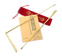 MAGICLULU 1 Set Bacchette Telescopiche per Rabdomanzia Professionali per Ricerca e Minerali Sacchetto e Facili da Trasportare e Utilizzare