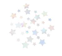 MAGICLULU 1 Set Bandiera del Partito del Festival Decorazioni maio svelare Festa Divertente stendardo stellare Ghirlanda di Stelle di Carta Stelle iridescenti Banner sospeso