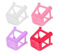 MAGICLULU 1 Set di Minisedia Sedia Miniatura Sedia Giocattolo Accessori per Il Giardino delle Fate Mobili in Miniatura Mobili per Case delle Bambole Panca per Casa delle Bambole 4 Pz