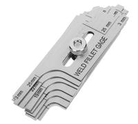 MAGICLULU 1 Set Misura per Saldature Convessi Strumento Ispezione Saldature Gauge Misura Profondità per Applicazioni Industriali Compatibile con Tecniche Saldatura Imperiali e