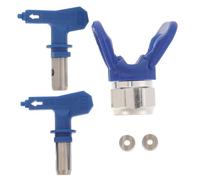 MAGICLULU 1 Set Ugelli per Spruzzatore Senza Aria Accessori per Verniciatura con Sedile per Ugello e Ugelli Ricambio Compatibile con Vari Spruzzatori